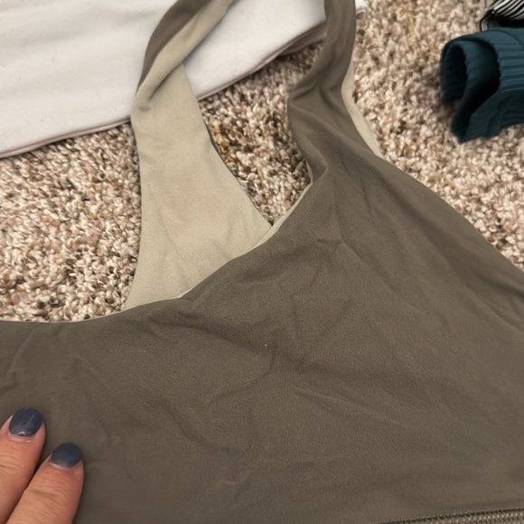 Lot of 5 lululemon reversible align bra size 12 - Picture 5 of 6